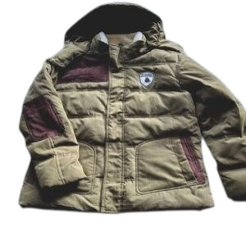 Coofandy Olive Green  Quilted Parka Jacket- Size L